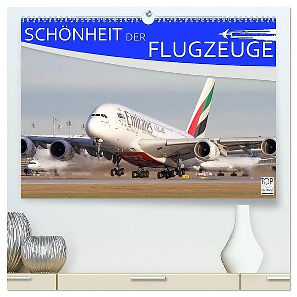 Schönheit der Flugzeuge (hochwertiger Premium Wandkalender 2025 DIN A2 quer), Kunstdruck in Hochglanz, Calvendo, Daniel Philipp