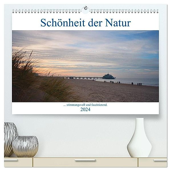 Schönheit der Natur. (hochwertiger Premium Wandkalender 2024 DIN A2 quer), Kunstdruck in Hochglanz, NadAle