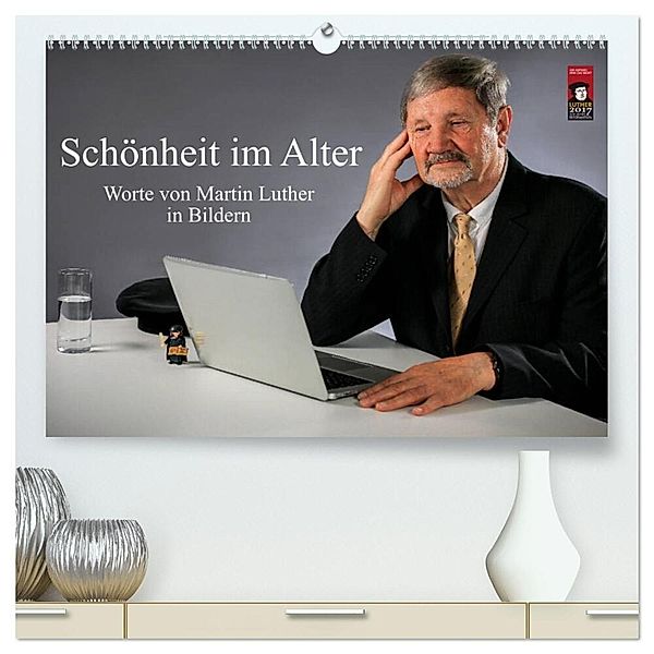 Schönheit im Alter - Worte von Martin Luther in Bildern (hochwertiger Premium Wandkalender 2024 DIN A2 quer), Kunstdruck in Hochglanz, Andreas Vincke