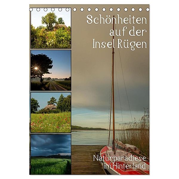 Schönheiten auf der Insel Rügen (Tischkalender 2025 DIN A5 hoch), CALVENDO Monatskalender, Calvendo, Drachenkind-Fotografie