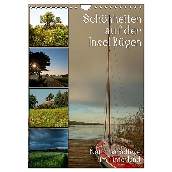 Schönheiten auf der Insel Rügen (Wandkalender 2024 DIN A4 hoch), CALVENDO Monatskalender, Drachenkind-Fotografie