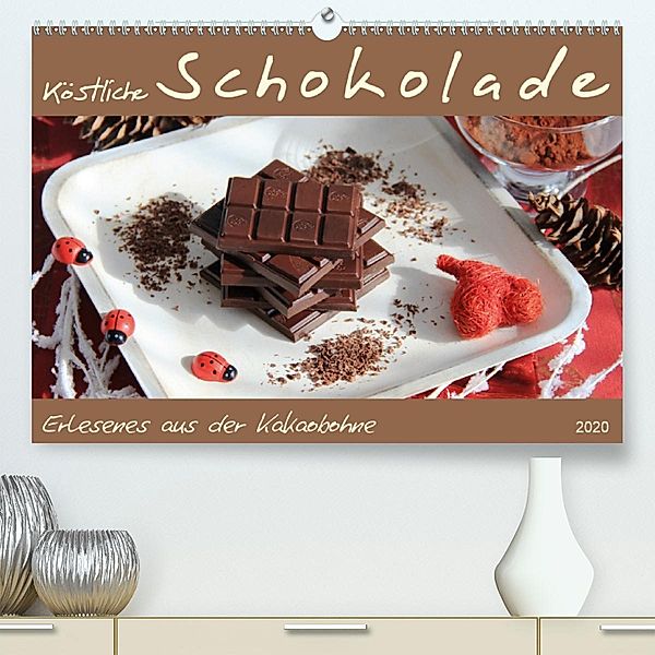 Schokolade - aus der Kakaobohne (Premium-Kalender 2020 DIN A2 quer), Jana Thiem-Eberitsch