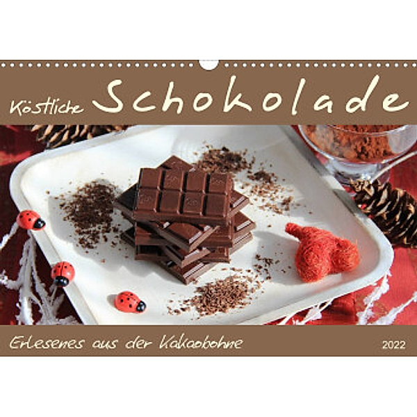 Schokolade - aus der Kakaobohne (Wandkalender 2022 DIN A3 quer), Jana Thiem-Eberitsch