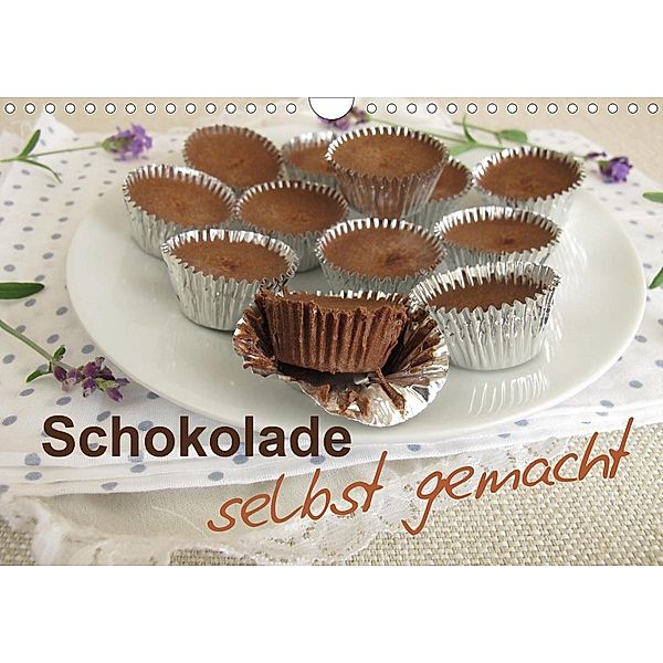 Schokolade - selbst gemacht (Wandkalender 2020 DIN A4 quer), Heike Rau