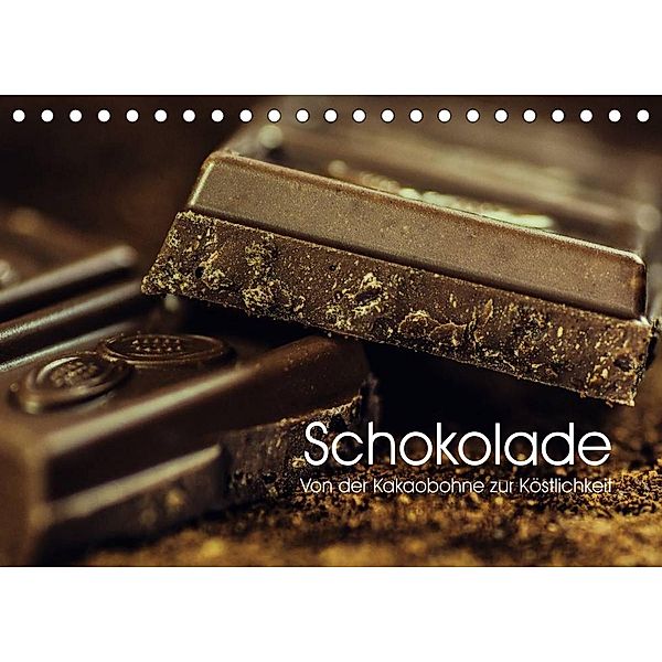 Schokolade. Von der Kakaobohne zur Köstlichkeit (Tischkalender 2023 DIN A5 quer), Elisabeth Stanzer