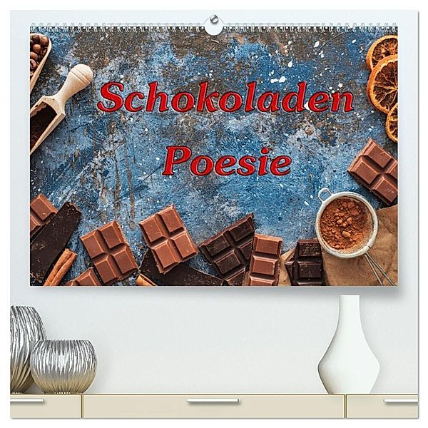Schokoladen-Poesie (hochwertiger Premium Wandkalender 2024 DIN A2 quer), Kunstdruck in Hochglanz, Gunter Kirsch