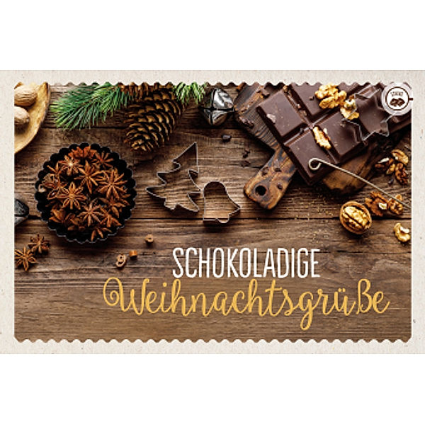 Schokoladige Weihnachtsgrüße