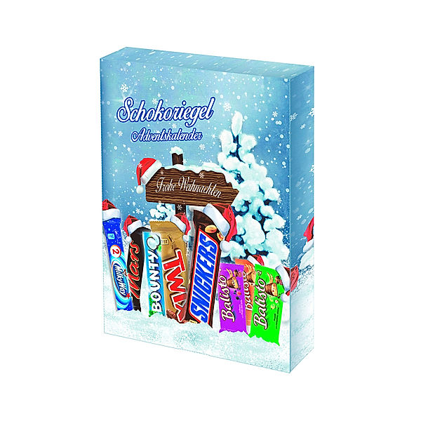 Schokoriegel-Adventskalender XXL