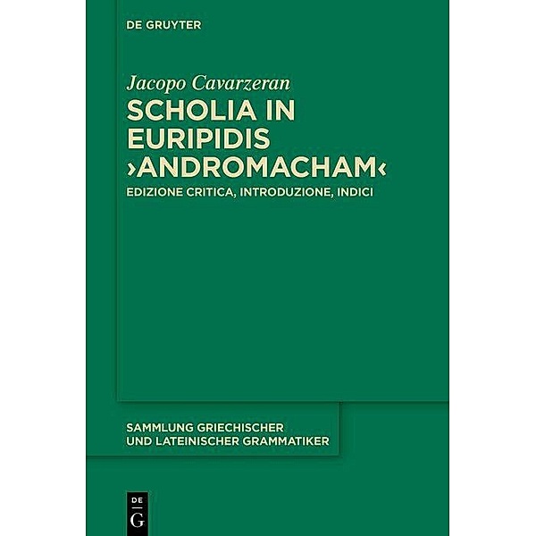 Scholia in Euripidis ?Andromacham?, Jacopo Cavarzeran