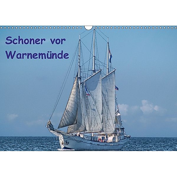 Schoner vor Warnemünde (Wandkalender 2018 DIN A3 quer), Peter Morgenroth