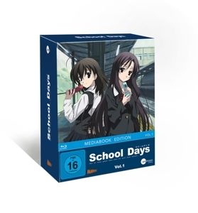 Image of School Days Vol.1 Limited Mediabook Edition Uncut