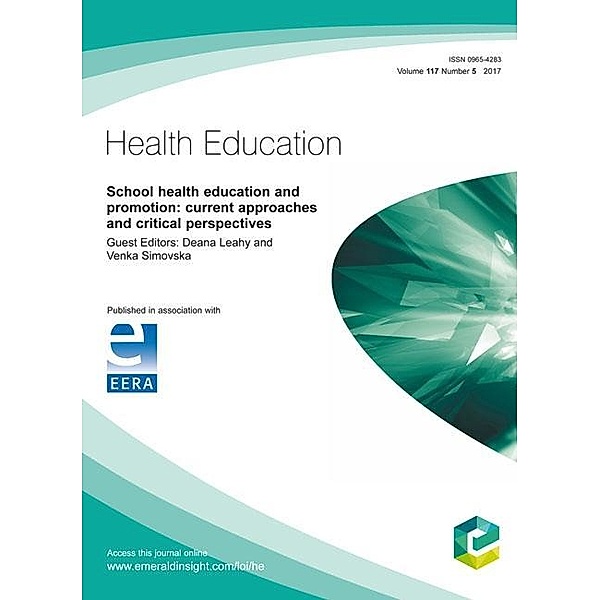 School Health Education and Promotion