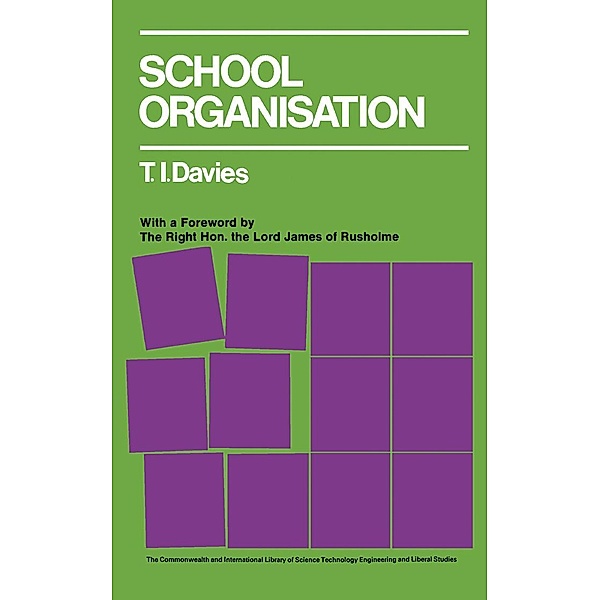 School Organisation, T. I. Davies