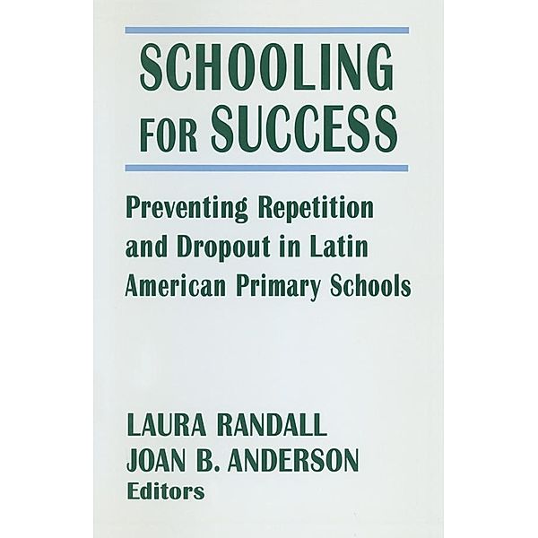 Schooling for Success, Laura Randall, Joan B. Anderson