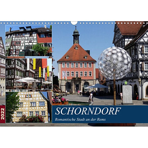 Schorndorf, romantische Stadt an der Rems (Wandkalender 2022 DIN A3 quer), Klaus-Peter Huschka