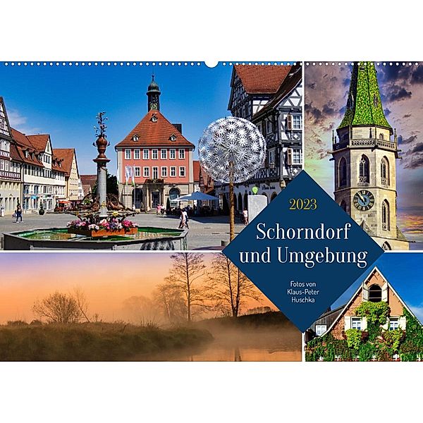 Schorndorf und Umgebung (Wandkalender 2023 DIN A2 quer), Klaus-Peter Huschka