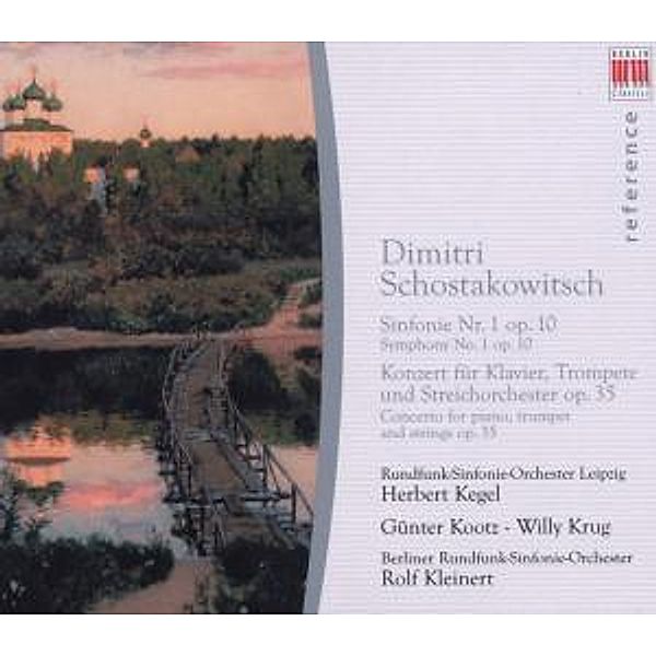 Schostakowitsch,D:Sinf.1/Ko, H. Kegel, R. Kleinert, Rsol, Rsb