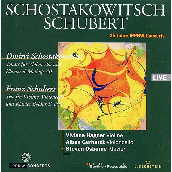 Schostakowitsch-Schubert, Viviane Hagner, Alban Gerhardt, Steven Osborne