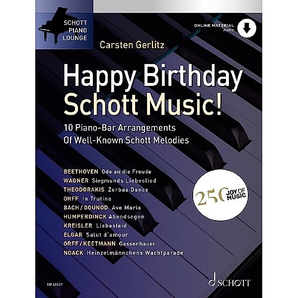 Schott Piano Lounge / Happy Birthday, Schott Music!