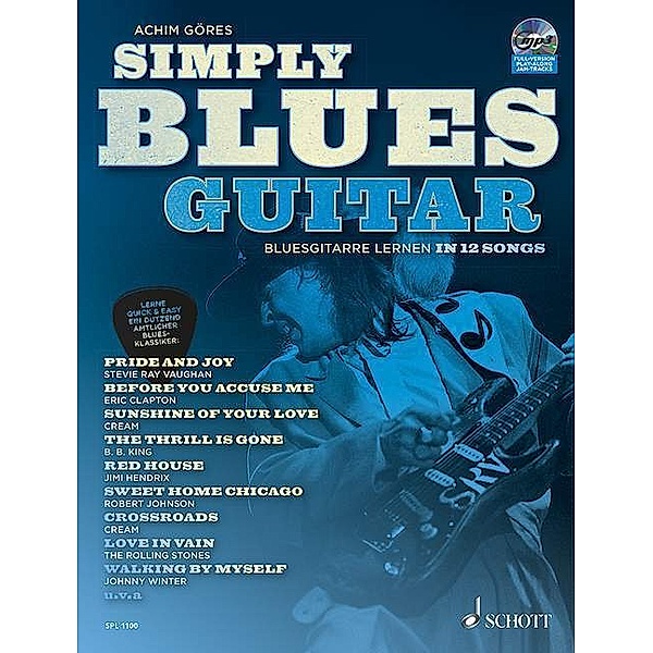 Schott Pro Line / Simply Blues Guitar, m. Audio-CD, Achim Göres
