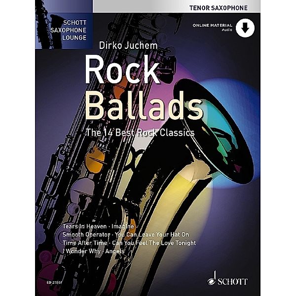 Schott Saxophone Lounge / Rock Ballads.Bd.8