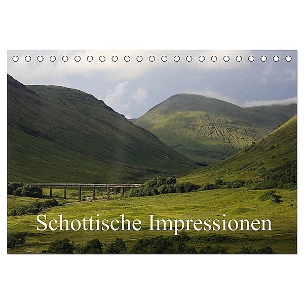 Schottische Impressionen (Tischkalender 2024 DIN A5 quer), CALVENDO Monatskalender, samuel schmid