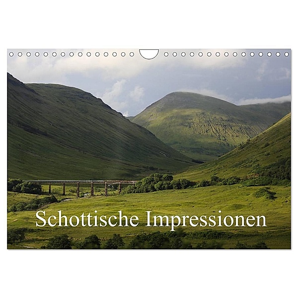 Schottische Impressionen (Wandkalender 2024 DIN A4 quer), CALVENDO Monatskalender, samuel schmid