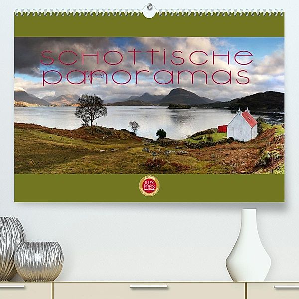 Schottische Panoramas (Premium, hochwertiger DIN A2 Wandkalender 2023, Kunstdruck in Hochglanz), Martina Cross
