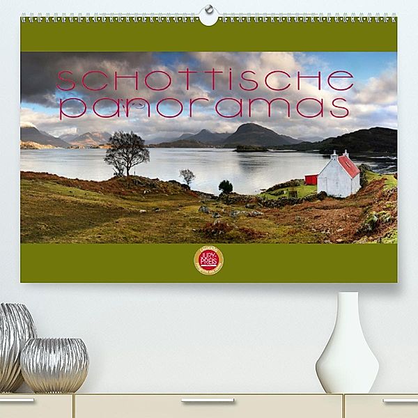 Schottische Panoramas(Premium, hochwertiger DIN A2 Wandkalender 2020, Kunstdruck in Hochglanz), Martina Cross