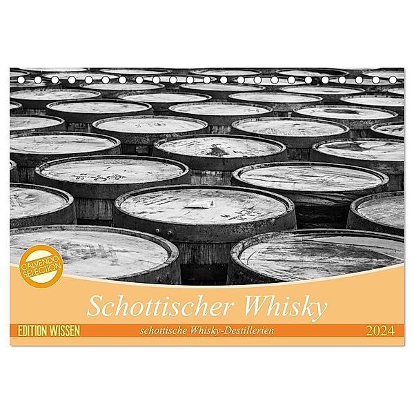 Schottischer Whisky (Tischkalender 2024 DIN A5 quer), CALVENDO Monatskalender, ralf kaiser