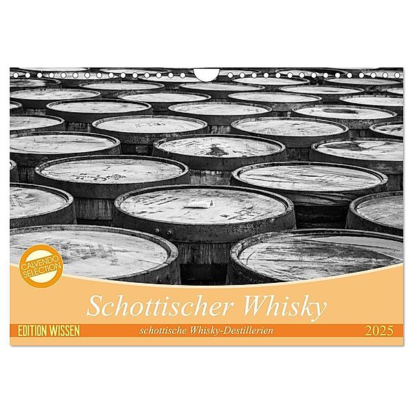 Schottischer Whisky (Wandkalender 2025 DIN A4 quer), CALVENDO Monatskalender, Calvendo, ralf kaiser