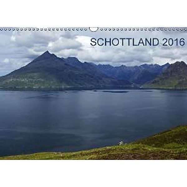 Schottland 2016 (Wandkalender 2016 DIN A3 quer), Katja Jentschura