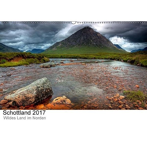 Schottland 2017 - Wildes Land im Norden (Wandkalender 2017 DIN A2 quer), kalender365.com