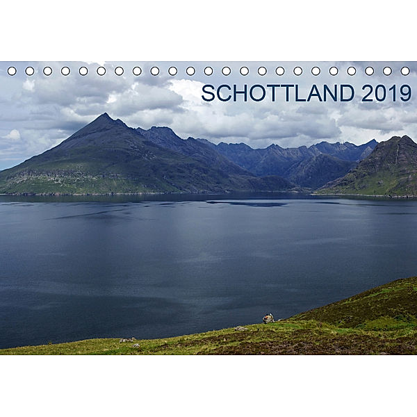 Schottland 2019 (Tischkalender 2019 DIN A5 quer), Katja Jentschura