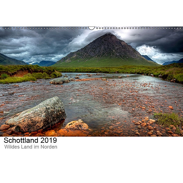 Schottland 2019 - Wildes Land im Norden (Wandkalender 2019 DIN A2 quer), Kalender365.com