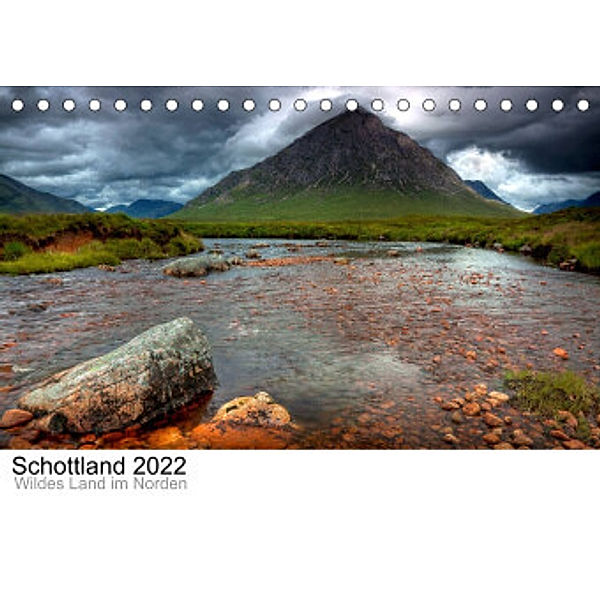 Schottland 2022 - Wildes Land im Norden (Tischkalender 2022 DIN A5 quer), Kalender365.com