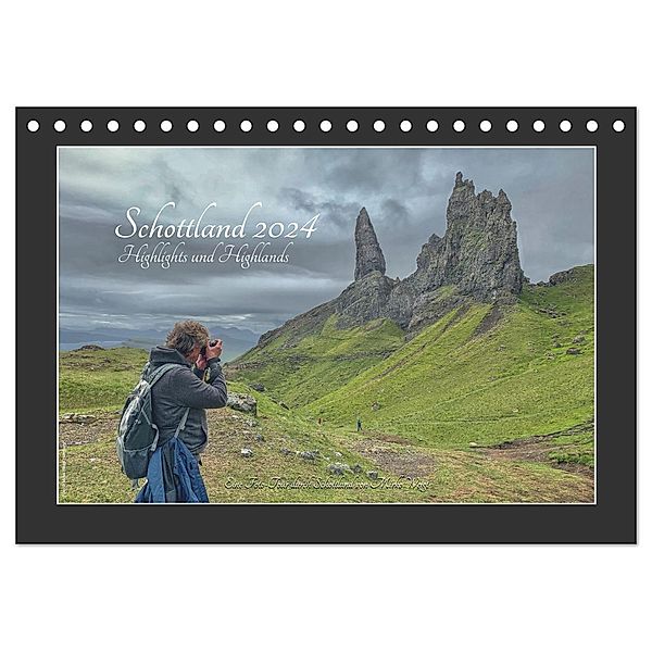 Schottland 2024 Highlights und Highlands (Tischkalender 2024 DIN A5 quer), CALVENDO Monatskalender, Mirko Weigt © Hamburg