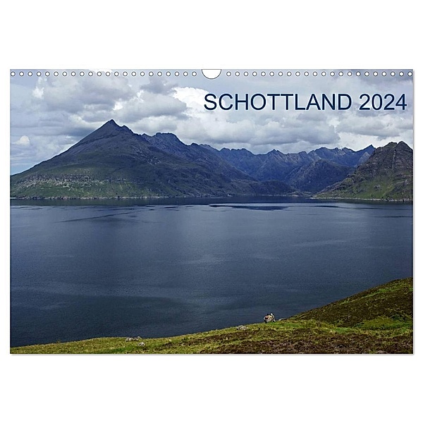 Schottland 2024 (Wandkalender 2024 DIN A3 quer), CALVENDO Monatskalender, Katja Jentschura