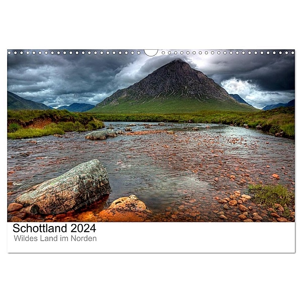 Schottland 2024 - Wildes Land im Norden (Wandkalender 2024 DIN A3 quer), CALVENDO Monatskalender, Kalender365.com