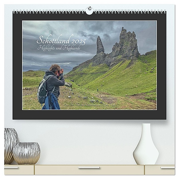 Schottland 2025 Highlights und Highlands (hochwertiger Premium Wandkalender 2025 DIN A2 quer), Kunstdruck in Hochglanz, Calvendo, Mirko Weigt © Hamburg