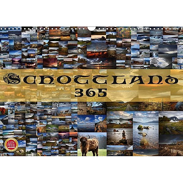 Schottland 365 (Wandkalender 2020 DIN A3 quer), Martina Cross