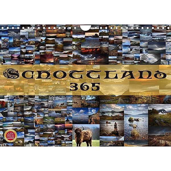 Schottland 365 (Wandkalender 2022 DIN A4 quer), Martina Cross
