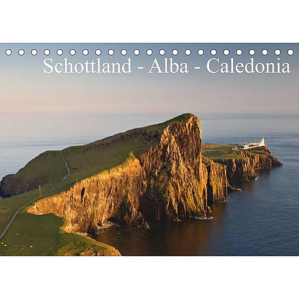 Schottland - Alba - Caledonia (Tischkalender 2023 DIN A5 quer), Juergen Schonnop
