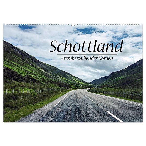 Schottland, Atemberaubender Norden (Wandkalender 2024 DIN A2 quer), CALVENDO Monatskalender, Sina Sohn