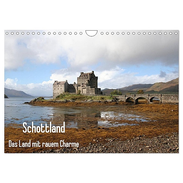 Schottland - Das Land mit rauem Charme (Wandkalender 2024 DIN A4 quer), CALVENDO Monatskalender, Mecky Lacher-Nadolny