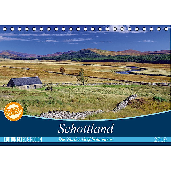 Schottland - Der Norden Großbritanniens (Tischkalender 2019 DIN A5 quer), Reinhard Pantke