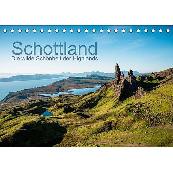 Schottland - Die wilde Schönheit der Highlands (Tischkalender 2023 DIN A5 quer), Stefan Tesmar