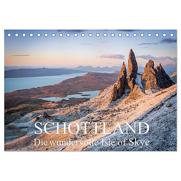 Schottland - Die wundervolle Isle of Skye (Tischkalender 2024 DIN A5 quer), CALVENDO Monatskalender, Nick Wrobel