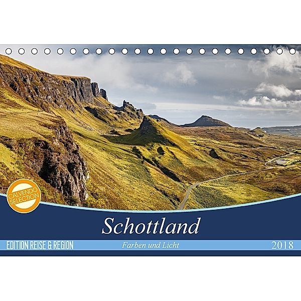 Schottland Farben und Licht (Tischkalender 2018 DIN A5 quer), Thomas Gerber