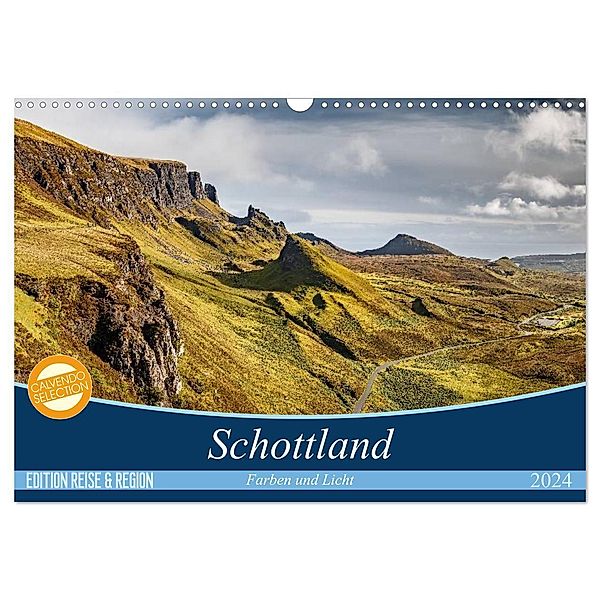 Schottland Farben und Licht (Wandkalender 2024 DIN A3 quer), CALVENDO Monatskalender, Thomas Gerber